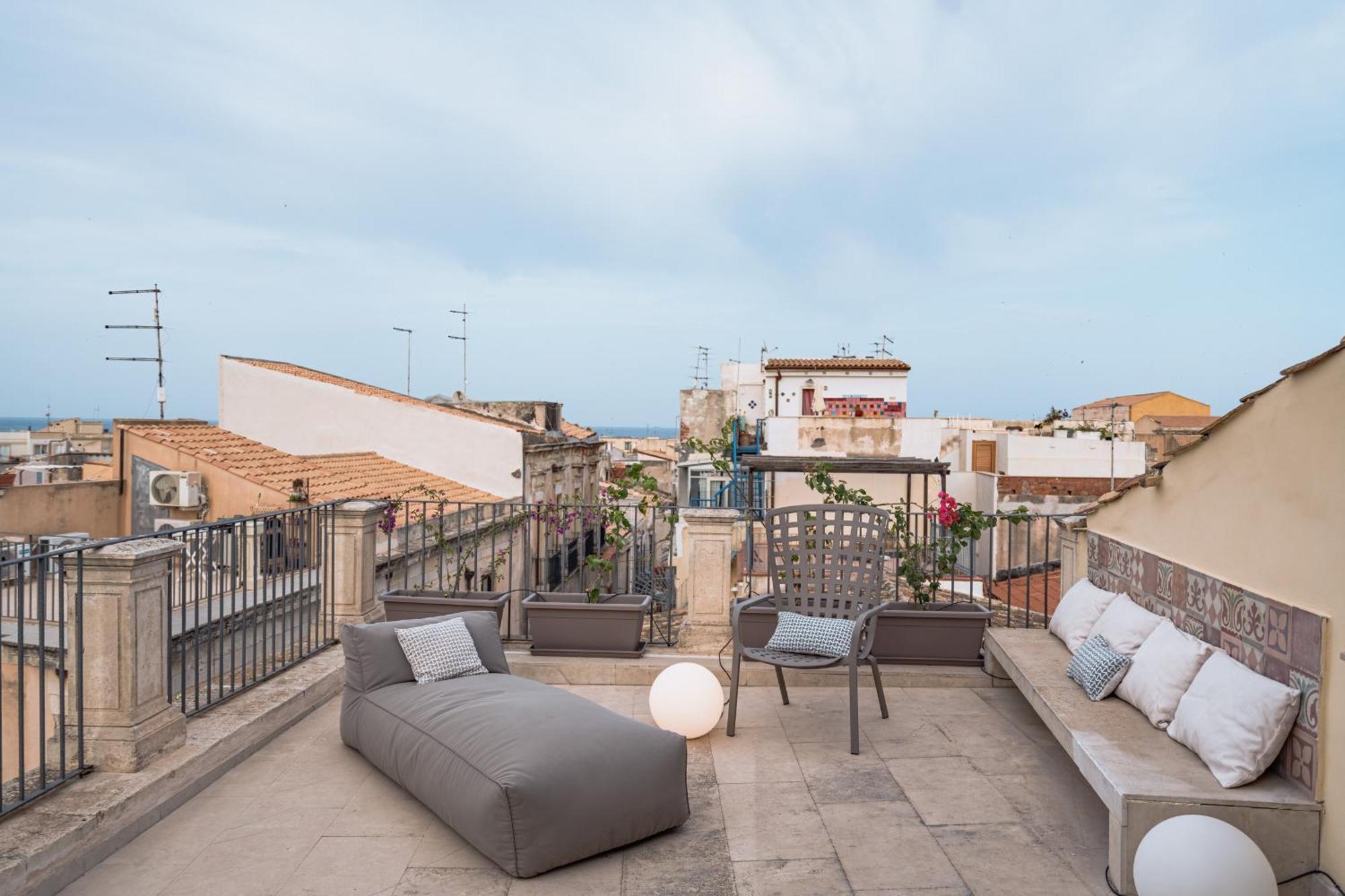 Alma Maris Terrazza Al Tempio By Bed&Bros Daire Siraküza Dış mekan fotoğraf