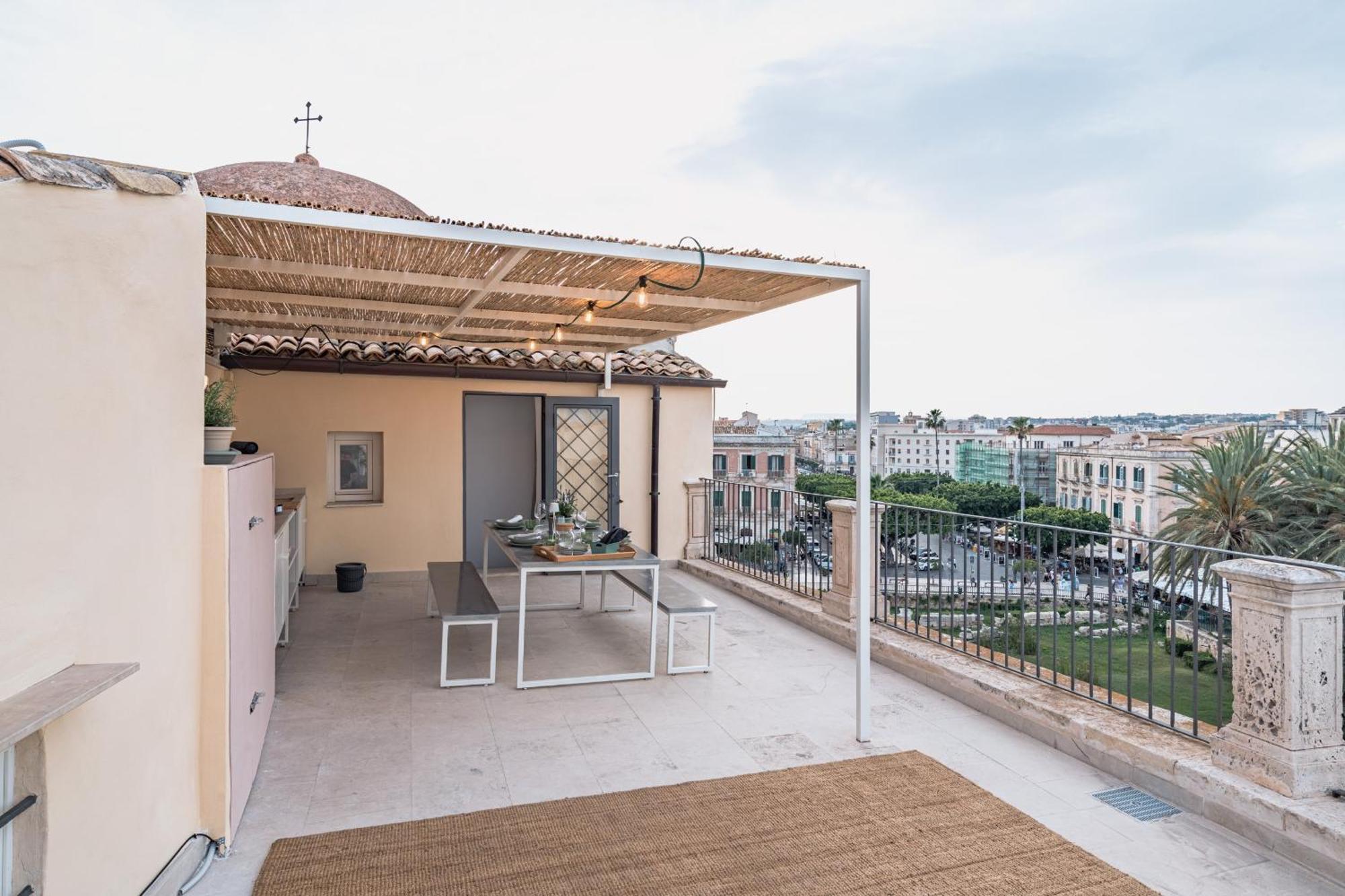 Alma Maris Terrazza Al Tempio By Bed&Bros Daire Siraküza Dış mekan fotoğraf
